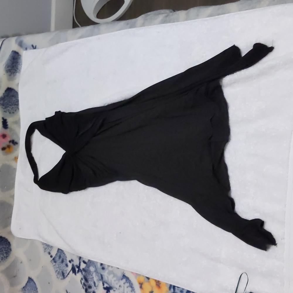 La Belle Strapless Black Dress